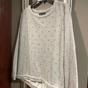 INC Studded Top, Size L